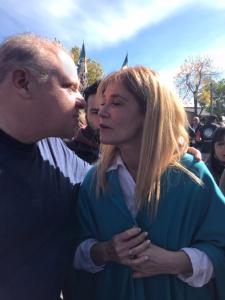 Marcelo Puella y Veronica Magario