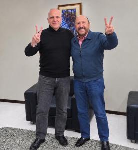 Marcelo Puella junto al Gobernador de la provincia de Formosa, Gildo Insfran, 18 de septiembre 2026
